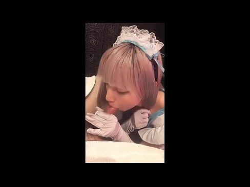 ❤️ Japanski idol [mayuka], kostim francuske sobarice, 1. dio, pušenje i drkanje losionom ❌ Kvalitetan seks kod nas ﹏